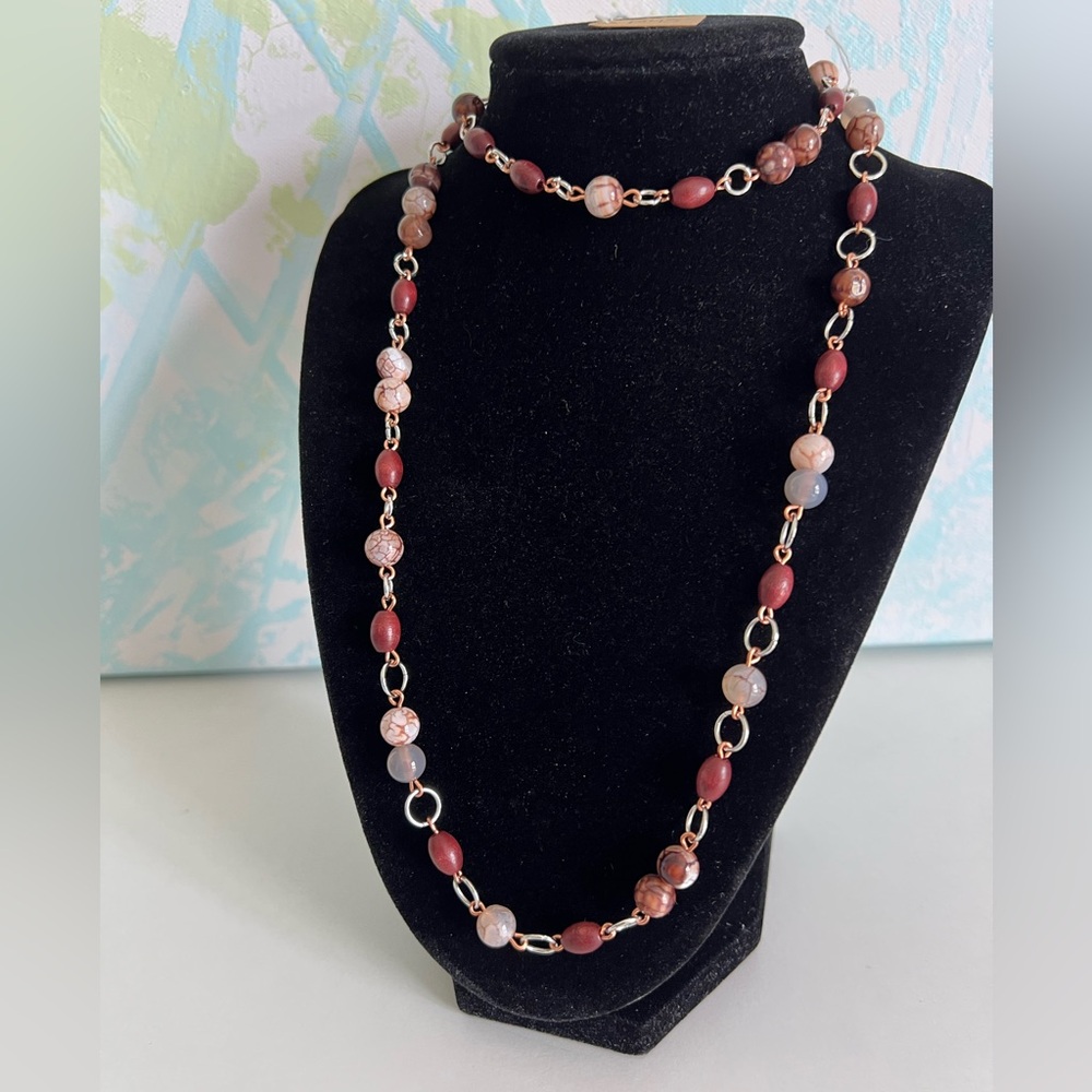 “MCA” Gemstone Necklace by JILpeaces
